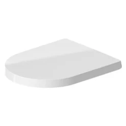 Duravit ME By Stark Compact Soft Close Toilet Seat - White Alpin