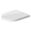 Duravit ME By Stark Compact Standard Toilet Seat - White Alpin 2 Duravit ME By Stark Compact Standard Toilet Seat - White Alpin -Victorian Plumbing Shop 0020010000 l1