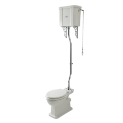 BC Designs Victrion High Level Toilet -Victorian Plumbing Shop 1234