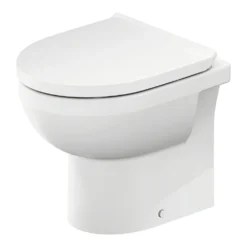 Duravit No.1 480mm Rimless Back To Wall Toilet Pan + Seat -Victorian Plumbing Shop 2184090000 l