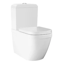 Grohe Euro Rimless Close Coupled Toilet With Soft Close Seat (Bottom Inlet) -Victorian Plumbing Shop 3946200040689001 l
