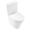Villeroy And Boch O.novo Combi-Pack BTW Close Coupled Toilet + Soft Close Seat -Victorian Plumbing Shop 4625h201