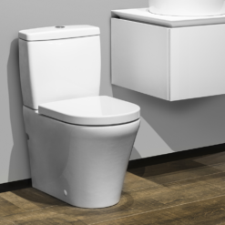 Villeroy And Boch O.novo Combi-Pack BTW Close Coupled Toilet + Soft Close Seat -Victorian Plumbing Shop 4625h201 d1