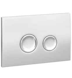 Cruze Wall Hung Smart Toilet + Compact Top/Front Flush Toilet Frame With Chrome Flush - Round Buttons -Victorian Plumbing Shop azcfrch l4