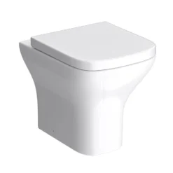 Brooklyn 500mm White Gloss 2-In-1 Combined Wash Basin & Toilet