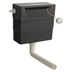 Cove 600mm BTW Toilet Unit Incl. Cistern + Soft Close Seat (Depth 300mm) -Victorian Plumbing Shop c6030btwwc d3