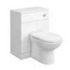 Cove 600mm BTW Toilet Unit Incl. Cistern + Soft Close Seat (Depth 330mm) -Victorian Plumbing Shop c6033btwwc l