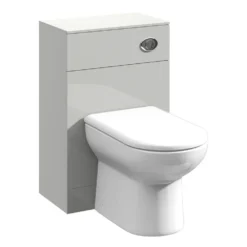 Cove Light Grey 500x300mm BTW Toilet Unit Inc. Cistern + Soft Close Seat -Victorian Plumbing Shop cg5030btwwc nl