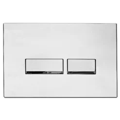 Cruze Wall Hung Smart Toilet + Compact Top/Front Flush Toilet Frame With Chrome Flush - Square Buttons -Victorian Plumbing Shop crazsb l4