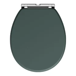 Chatsworth Traditional Green Semi-Recessed Vanity Unit + Toilet Package