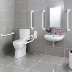 Premier® Nuie Single Flush High Rise Close Coupled Toilet -Victorian Plumbing Shop docmp100nd1