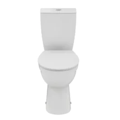 Ideal Standard Eurovit+ Comfort Height Close Coupled Toilet With Soft Close Seat -Victorian Plumbing Shop e218401 d5