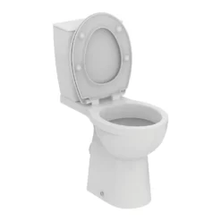 Ideal Standard Eurovit+ Comfort Height Close Coupled Toilet With Soft Close Seat -Victorian Plumbing Shop e218401 d7