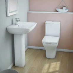 EcoDelux Venice Water Saving Close Coupled Toilet + Soft Close Seat -Victorian Plumbing Shop ecovencc d3