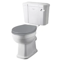 Bayswater Fitzroy Comfort Height Traditional Close Coupled Toilet With Ceramic Lever Flush