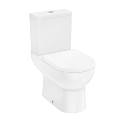 Hansgrohe GladeLake S Rimless Close Coupled Toilet With AquaChannel Flush -Victorian Plumbing Shop glccwcst