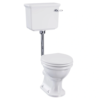 Burlington Guild Low Level Toilet - Chrome