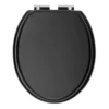 Heritage Soft Close Toilet Seat With Chrome Hinges