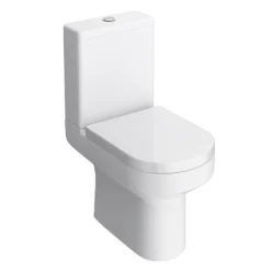 Metro Rimless Close Coupled Modern Toilet + Soft Close Seat