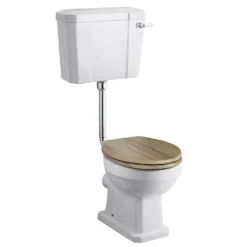 Old London Richmond Low Level Traditional Toilet + Soft Close Seat -Victorian Plumbing Shop oldlondonrichmondlowleveltraditionaltoiletsoftcloseseatl
