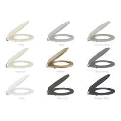 Old London Richmond High Level Traditional Toilet + Soft Close Seat -Victorian Plumbing Shop olseatcolours2