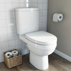 Orchard Thames Close Coupled Toilet With Soft Close Toilet Seat -Victorian Plumbing Shop orthcc01 l1