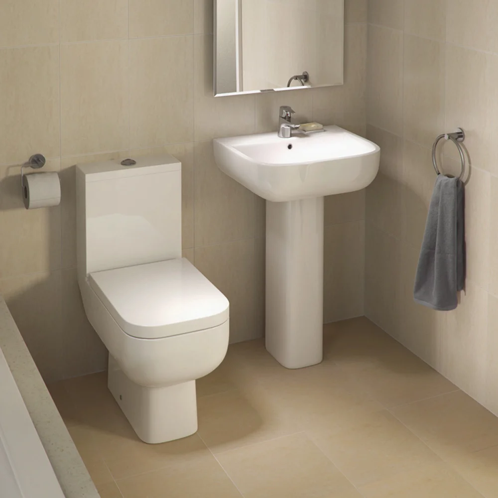 RAK Series 600 Close Coupled Toilet With Wrap Over Seat 4 RAK Series 600 Close Coupled Toilet With Wrap Over Seat - Image 2