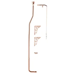 Chatsworth Rose Gold High Level Traditional Toilet