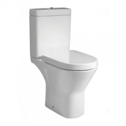 RAK Resort Maxi Rimless Close Coupled Full Access Toilet + Quick Release Soft Close Urea Seat