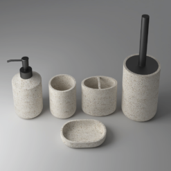 Roxbury Stone Effect Toilet Brush Holder -Victorian Plumbing Shop rxstb d2