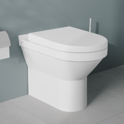 VitrA S50 Back To Wall Toilet Pan + Soft Close Seat -Victorian Plumbing Shop s50 btw wc 1