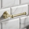 Trafalgar Toilet Roll Holder - Brushed Brass -Victorian Plumbing Shop tratrbb l2