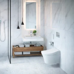 Toto Washlet RG Rimless Wall Hung Shower Toilet & Remote Control 15 Toto Washlet RG Rimless Wall Hung Shower Toilet & Remote Control -Victorian Plumbing Shop ttwhwcrg d3