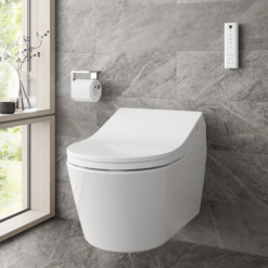 Toto Washlet RX Rimless Wall Hung Shower Toilet & Remote Control -Victorian Plumbing Shop ttwhwcrx