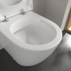 Villeroy And Boch Subway 2.0 DirectFlush Rimless Back To Wall Toilet + Soft Close Seat -Victorian Plumbing Shop vbsbrbtww d8