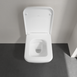 Villeroy And Boch Venticello DirectFlush Rimless Wall Hung Toilet + Soft Close Seat -Victorian Plumbing Shop vbvntwh01 d6