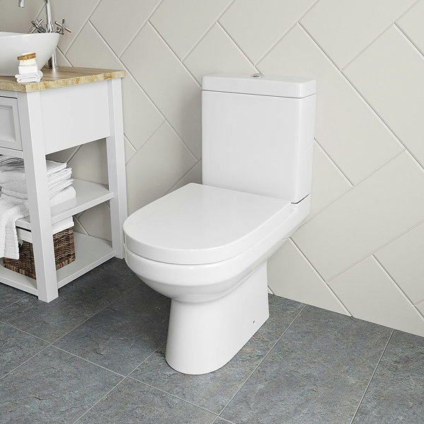 Orchard Balance Close Coupled Toilet With Soft Close Seat 6 Orchard Balance Close Coupled Toilet With Soft Close Seat - Image 4
