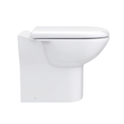 AquaSure Cove White PVC 550mm Vanity With WC Toilet Unit - 100% Waterproof -Victorian Plumbing Shop wc63wppk d4
